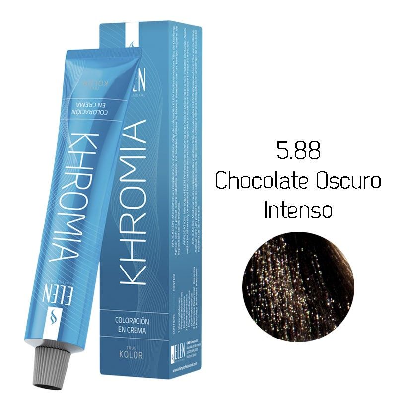 Tinte Cabello Khromia chocolate oscuro intenso 100 ml